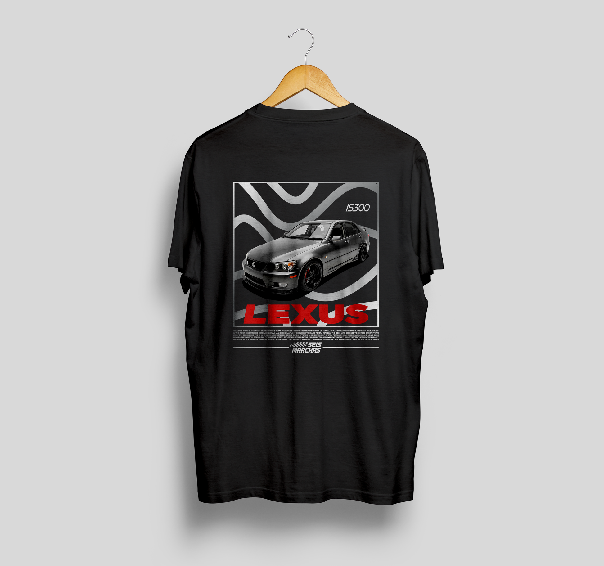 Camiseta Lexus IS300 "Underground Sleeper"