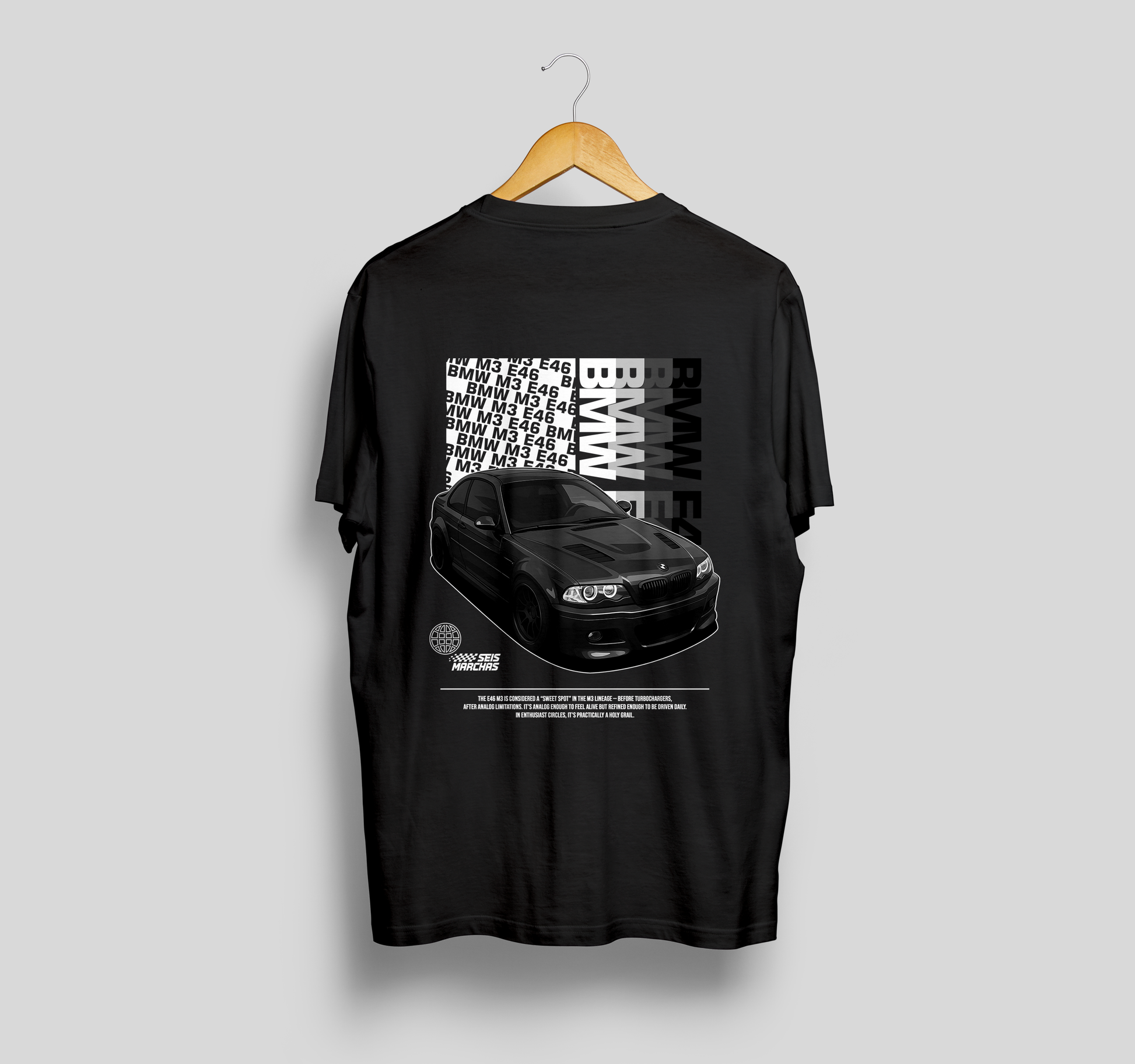 Camiseta BMW M3 E46 "Angel Eyes"