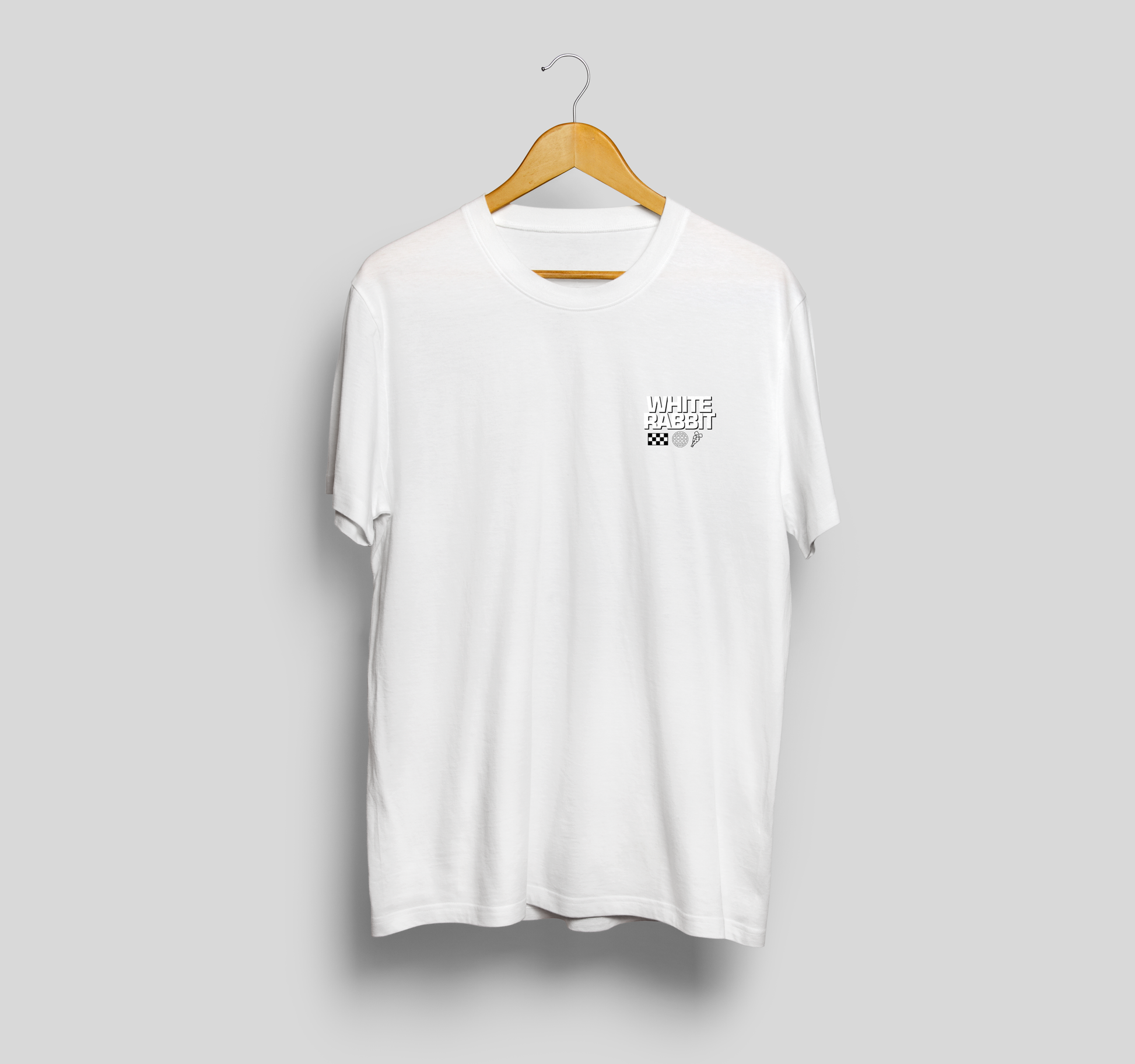 Camiseta VW Scirocco "White Rabbit"