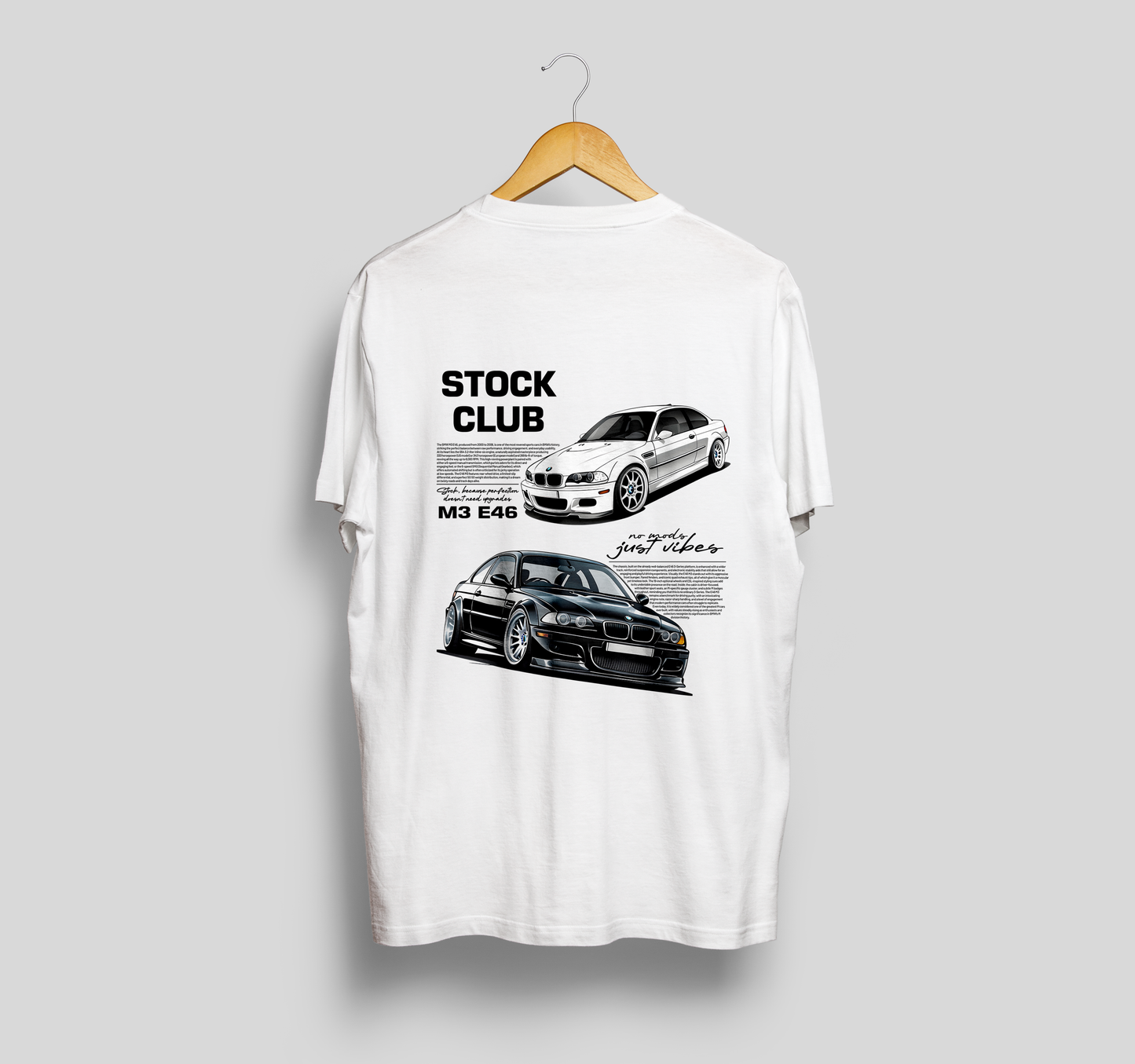 Camiseta BMW M3 E46 "Stock Driver"