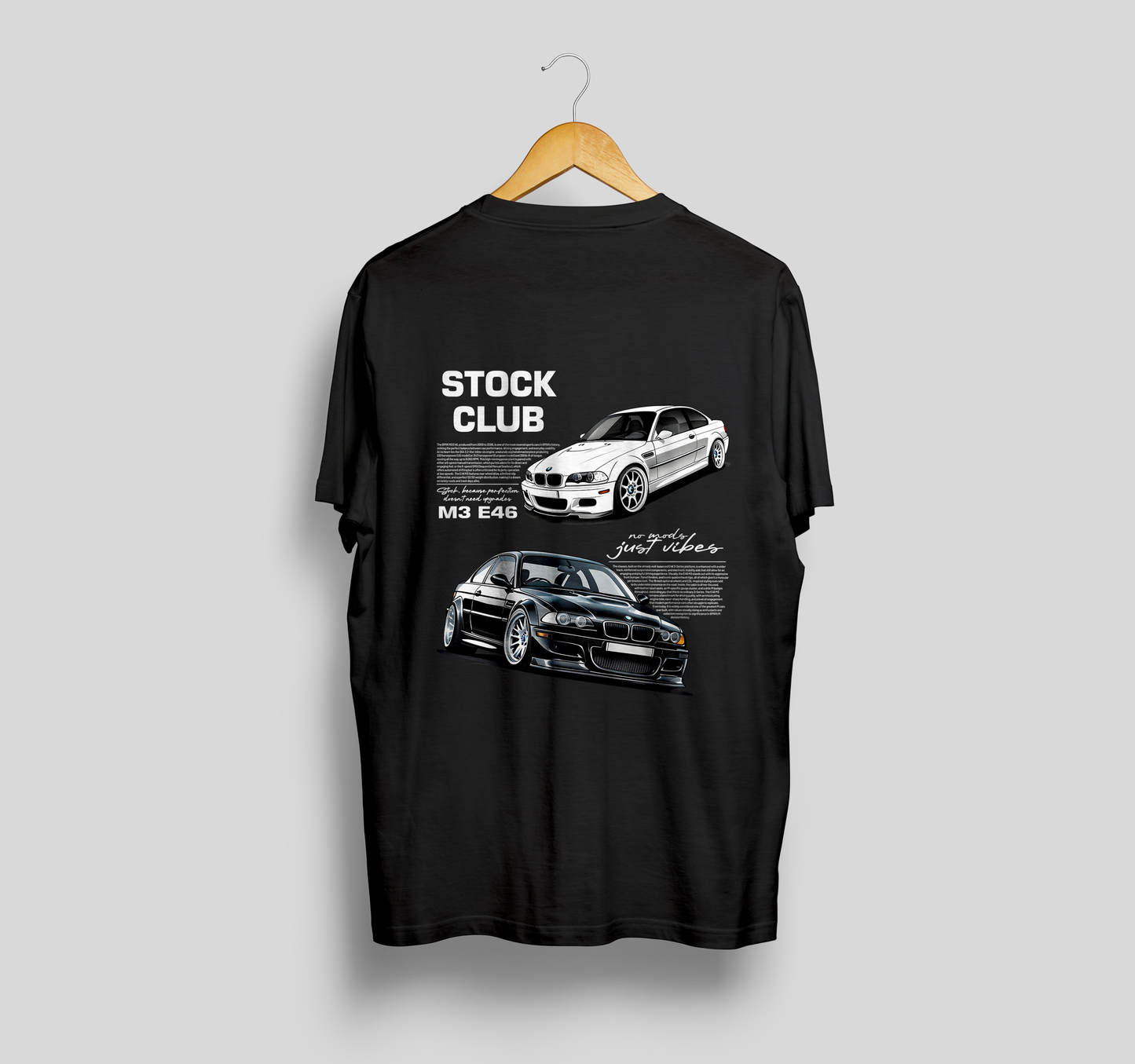 Camiseta BMW M3 E46 "Stock Driver"