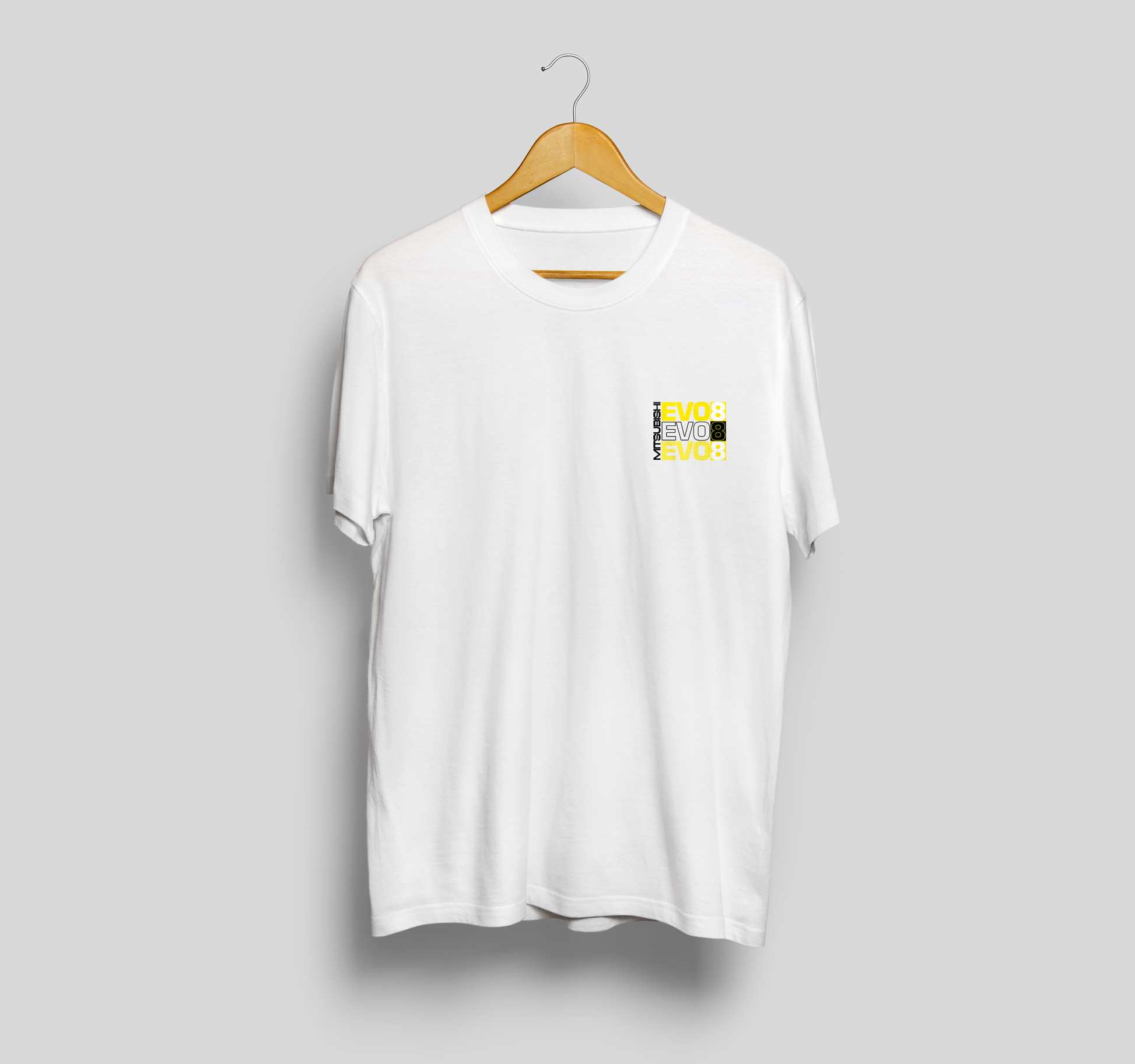 Camiseta Mitsubishi Lancer Evo 8 "Yellow Samurai"