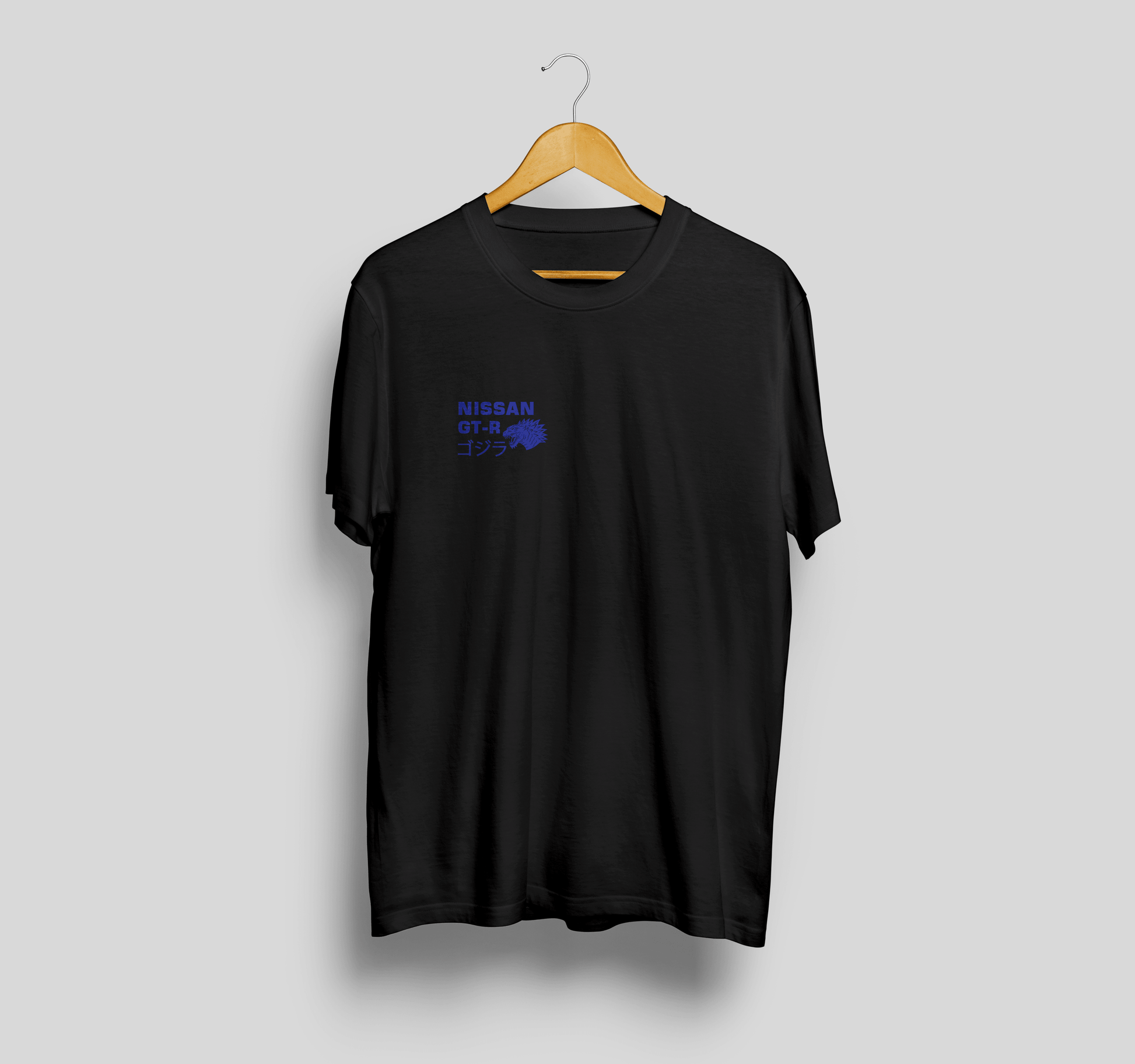 Camiseta Nissan GT-R "Blue Godzilla" - Seis Marchas