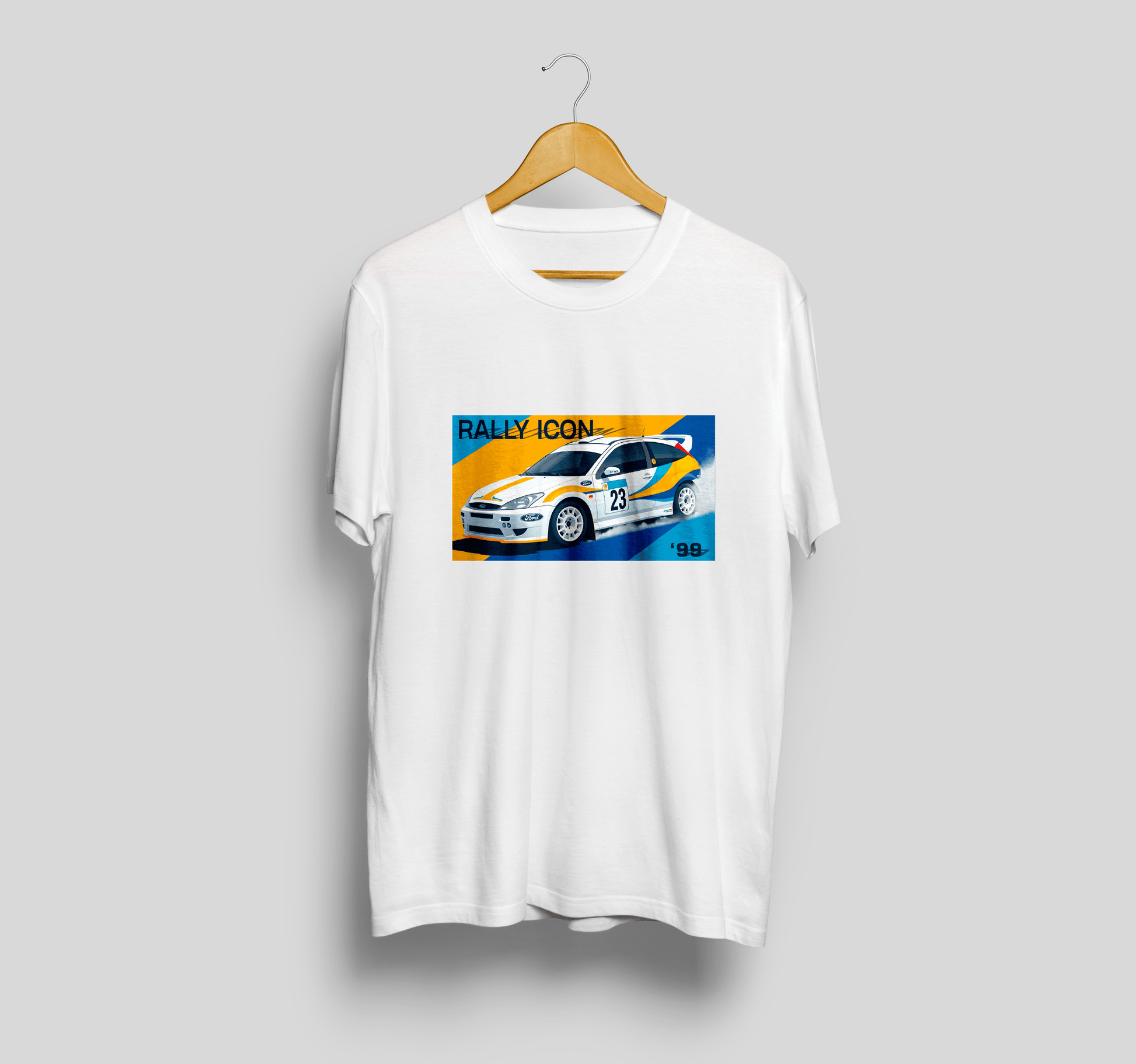 Camiseta Ford Focus '99 Rally - Seis Marchas