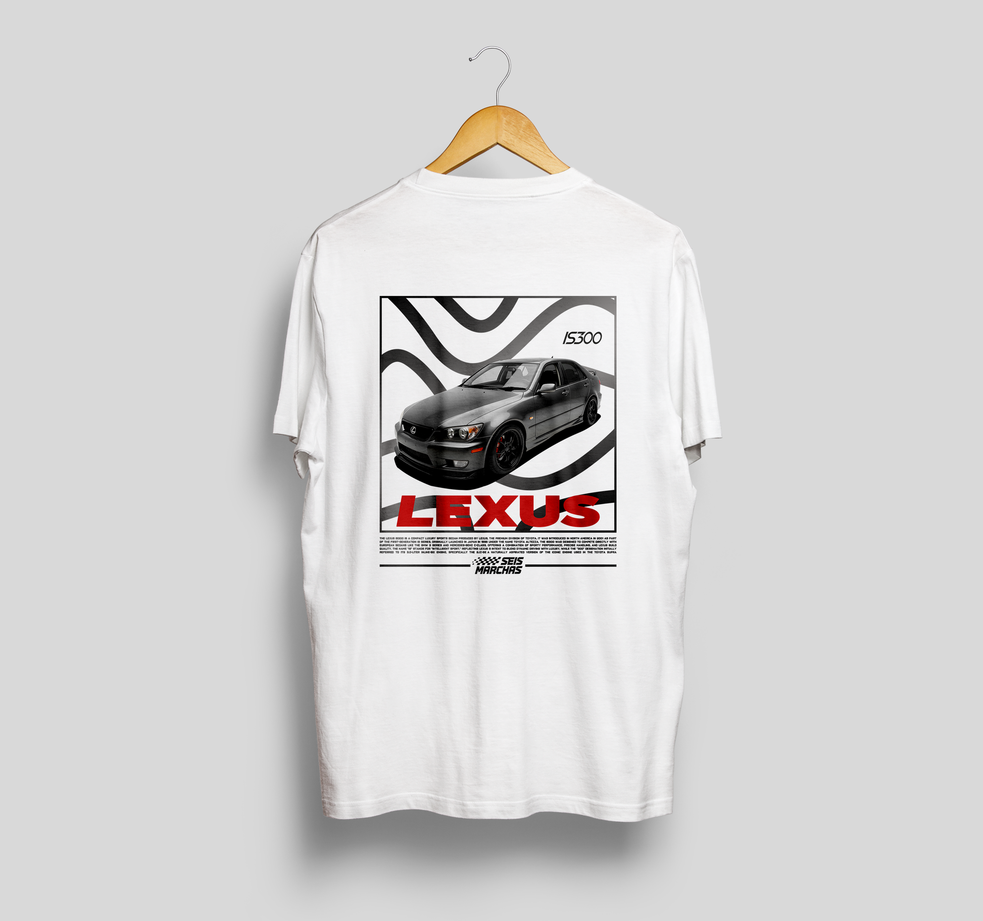 Camiseta Lexus IS300 "Underground Sleeper"