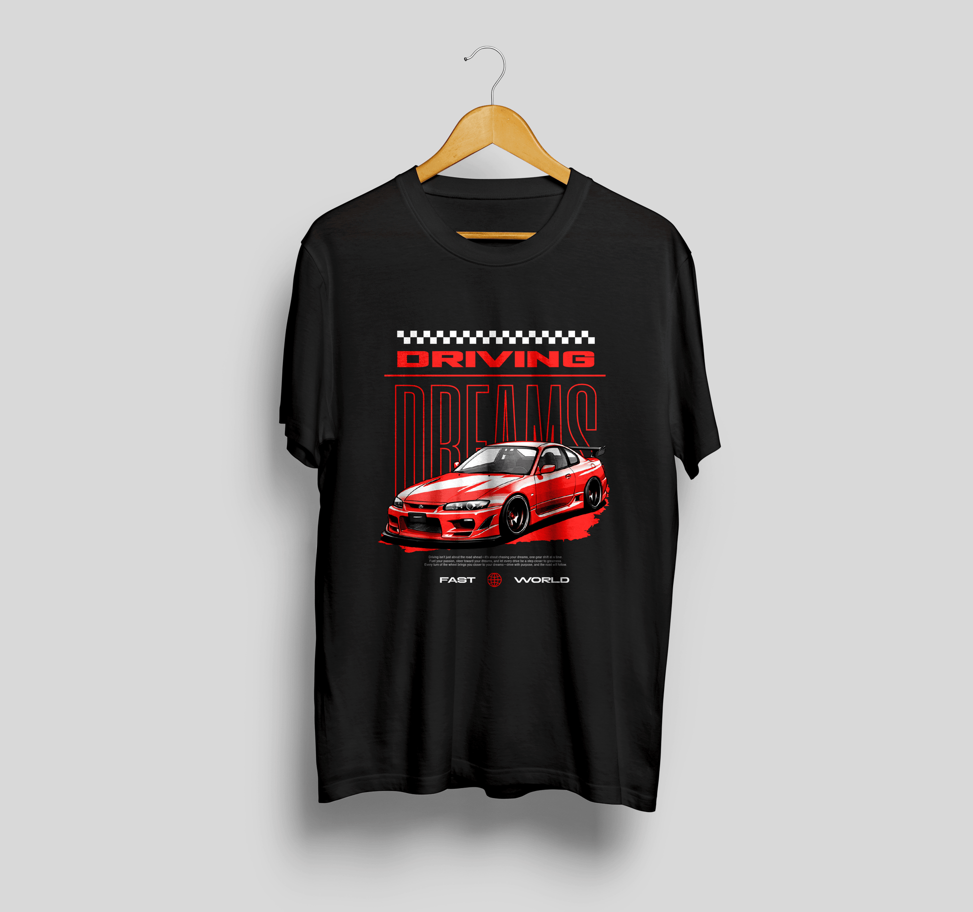 Camiseta Nissan Silvia "Driving Dreams" - Seis Marchas