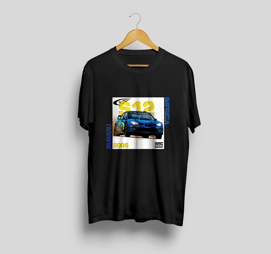 Camiseta Subaru Impreza S12 - Seis Marchas