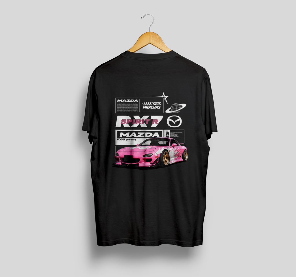 Camiseta Mazda RX7 "Drift King"