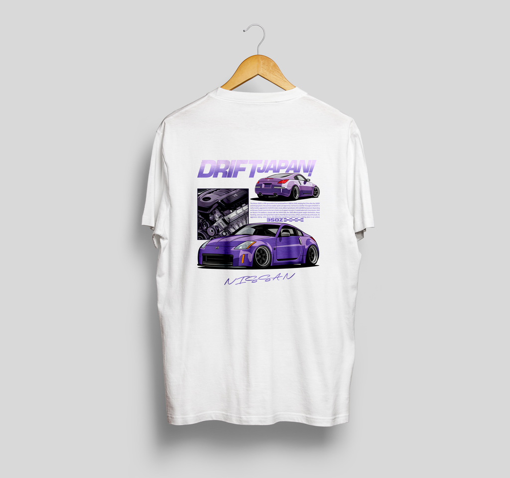 Camiseta Nissan 350Z "Drift Japan"