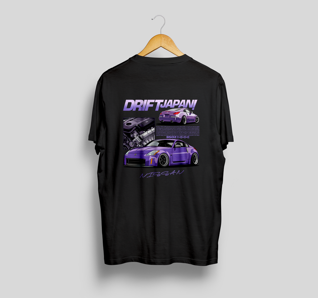 Camiseta Nissan 350Z "Drift Japan"
