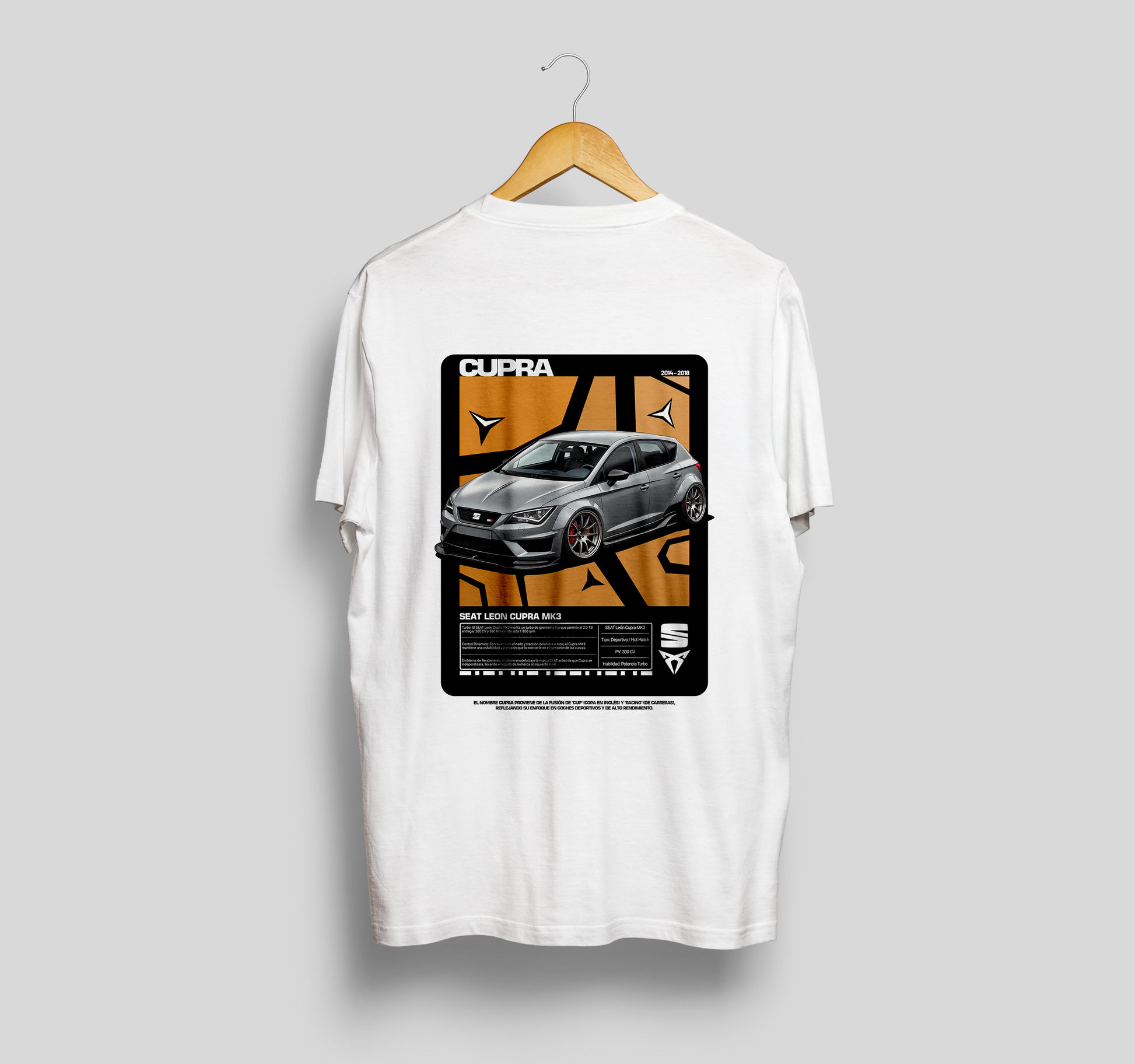Camiseta Seat Leon Cupra MK3 "Last Cupra"