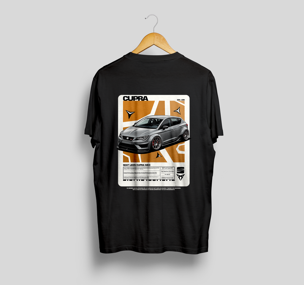 Camiseta Seat Leon Cupra MK3 "Last Cupra"
