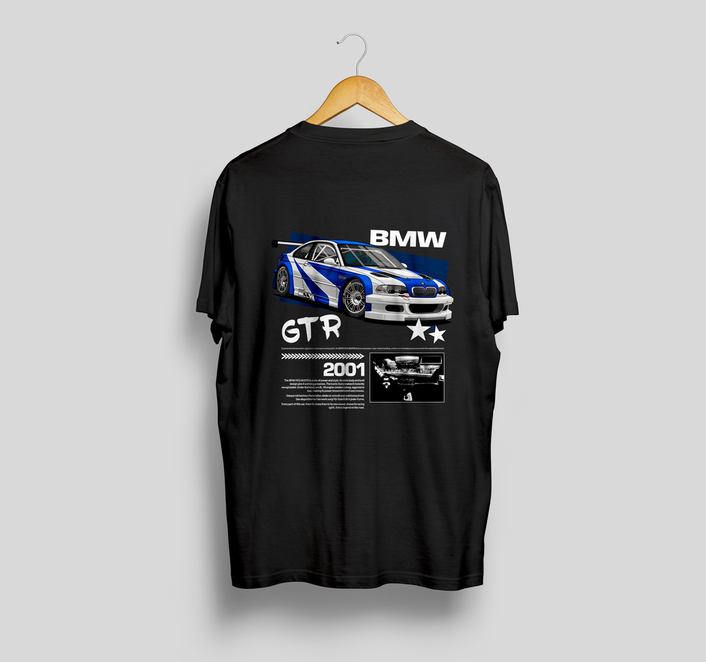 Camiseta BMW M3 E46 GTR "Need For Speed"