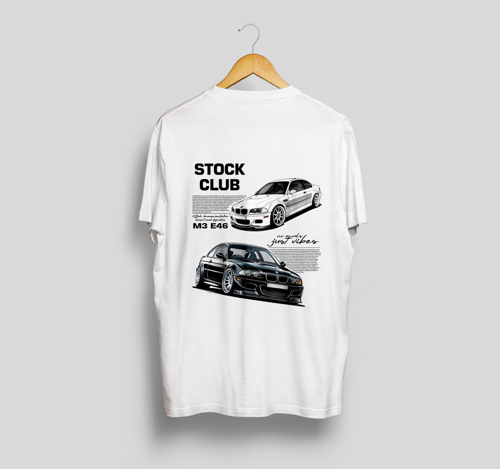 Camiseta BMW M3 E46 "Stock Driver"