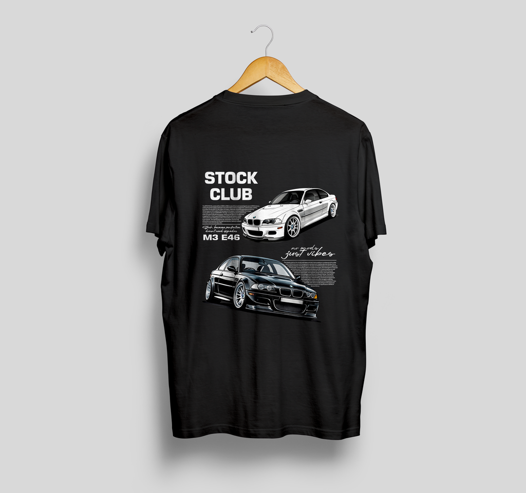 Camiseta BMW M3 E46 "Stock Driver"